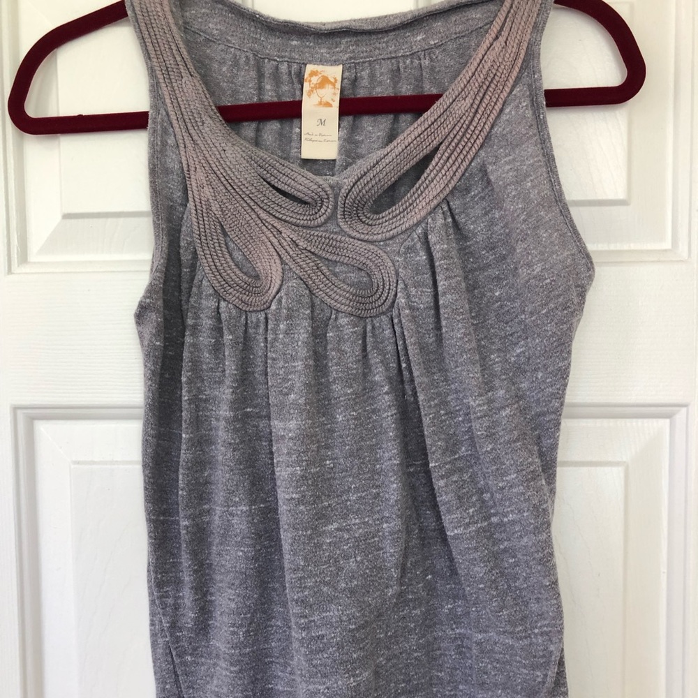 Anthropologie embroidered top